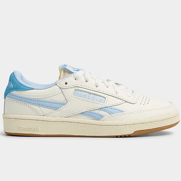 Reebok Classic Club C Revenge Vintage blue and white sneakers NWT - Picture 1 of 7